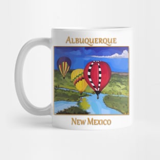 Hot air balloons, Albuquerque New Mexico Mug